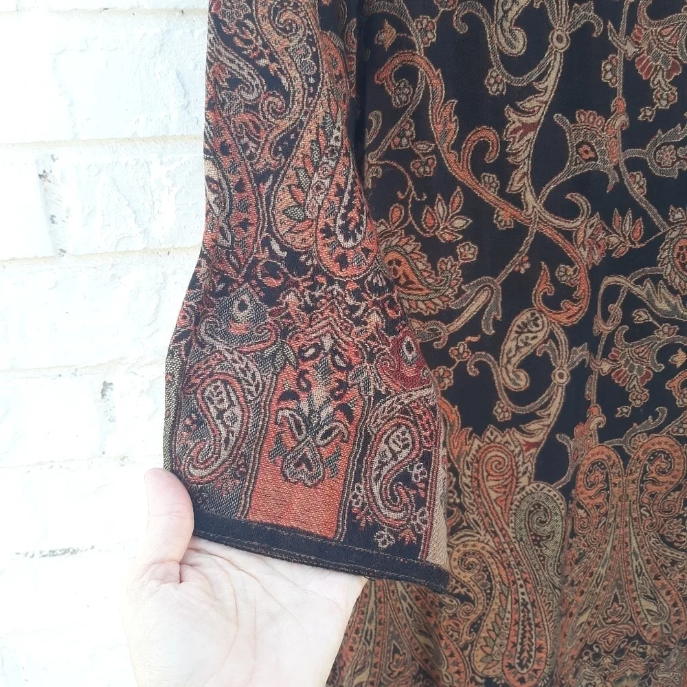 Soft Surroundings Tapestry Autumn Paisley Tunic - Picture 5 of 9